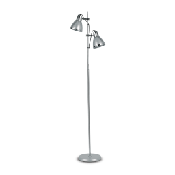 042794 Lampa stojąca elvis pt2 silver Ideal Lux - Mega RABATY w koszyku %