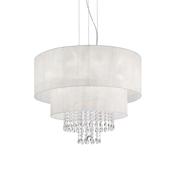 068299 Lampa wisząca opera sp6 white Ideal Lux - Mega RABATY w koszyku %