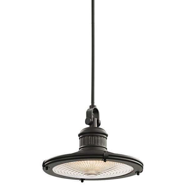 KL-SAYRE-P-L-OZ Sayre 1 Light Large Pendant – Olde Bronze Elstead - Mega RABATY w koszyku %