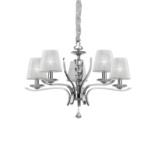 066448 Lampa wisząca pegaso sp5 white Ideal Lux - Mega RABATY w koszyku %