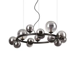 271385 Lampa perlage sp14 nero Ideal Lux - rabaty 15% w koszyku