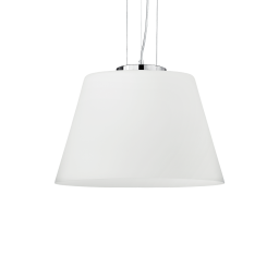 025438 Lampa wisząca cylinder sp1 d40 white Ideal Lux - Mega RABATY w koszyku %