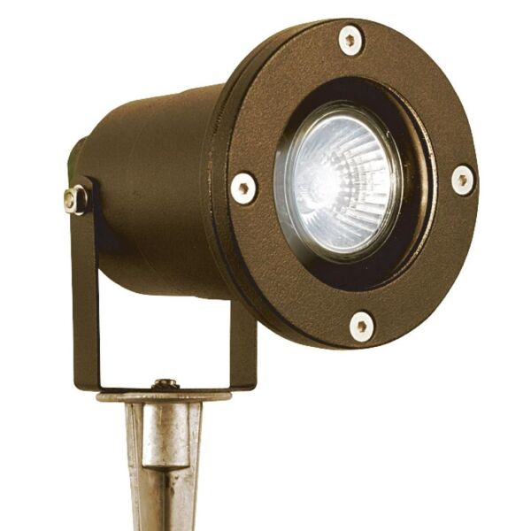 5001RUS-LED Spikey LED Reflektorek wbijany Light - Rust brązowy, IP65 Searchlight