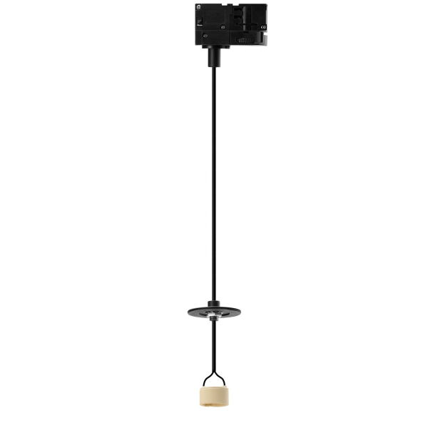 Baza lampa wisząca LUCAS BASE TRACK 3 LINE PENDANT GU10 BK AZ6154 AZzardo