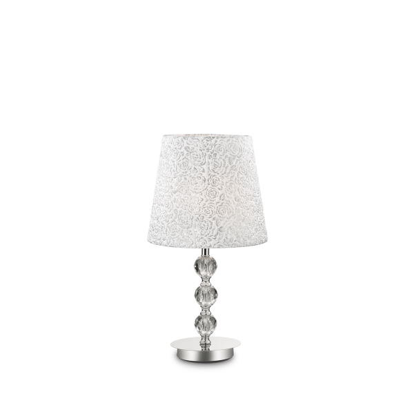 073422 Lampa stołowa le roy tl1 medium chrome Ideal Lux - Mega RABATY w koszyku %