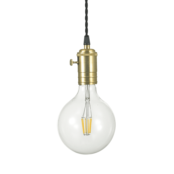 163154 Lampa wisząca doc sp1 brass Ideal Lux - Mega RABATY w koszyku %