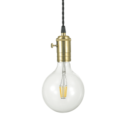 163154 Lampa wisząca doc sp1 brass Ideal Lux - Mega RABATY w koszyku %