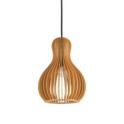 159867 Lampa wisząca citrus-3 sp1 wood Ideal Lux - Mega RABATY w koszyku %