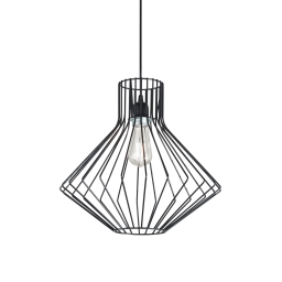 167497 Lampa wisząca ampolla-4 sp1 black Ideal Lux - Mega RABATY w koszyku %