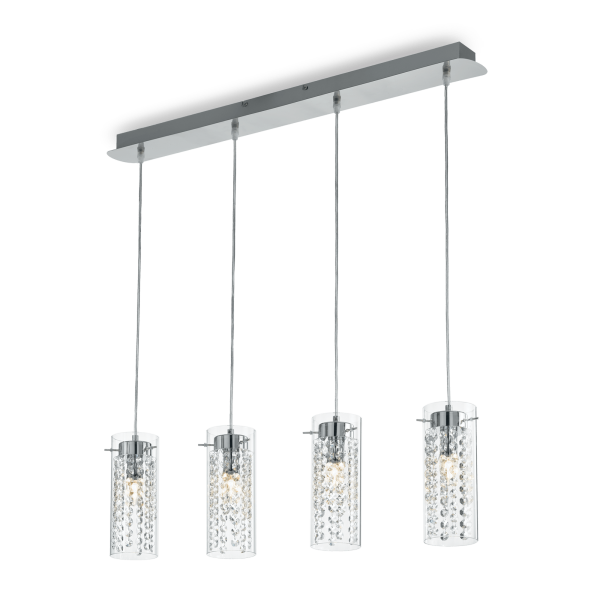 052373 Lampa wisząca iguazu' sp4 chrome Ideal Lux - Mega RABATY w koszyku %