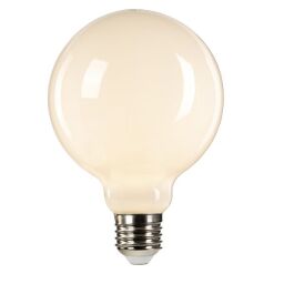 LP-LED8W-E27-GLW Lampa Litec White Globe E27 Elstead - Mega RABATY w koszyku %
