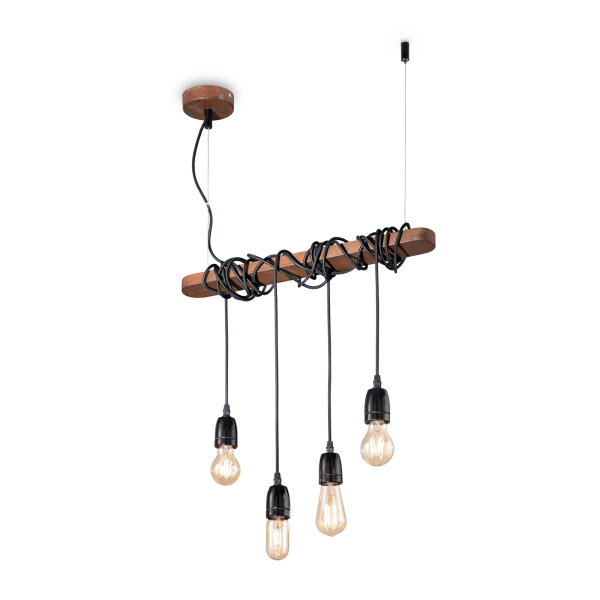 176352 Lampa wisząca electric sp4 corten Ideal Lux - Mega RABATY w koszyku %