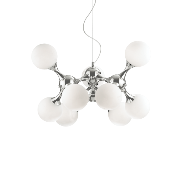 082059 Lampa wisząca nodi sp9 white Ideal Lux - Mega RABATY w koszyku %