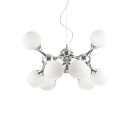 082059 Lampa wisząca nodi sp9 white Ideal Lux - Mega RABATY w koszyku %