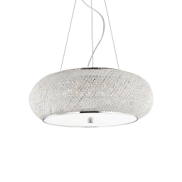 082196 Lampa wisząca pasha' sp10 chrome Ideal Lux - Mega RABATY w koszyku %