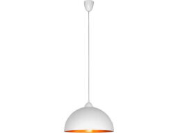 4893 LAMPA WISZĄCA HEMISPHERE BIAŁO-ZŁOTA S--rabaty 15% w koszyku