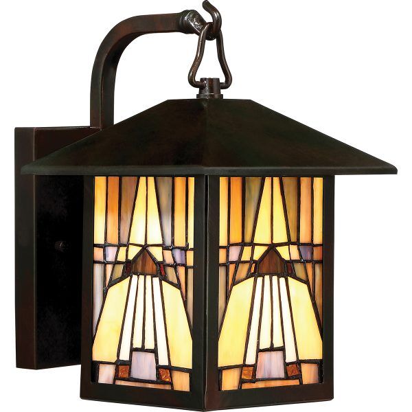 QZ-INGLENOOK2-S Inglenook 1 Light Outdoor Mała Latarnia Ścienna Elstead - Mega RABATY w koszyku %