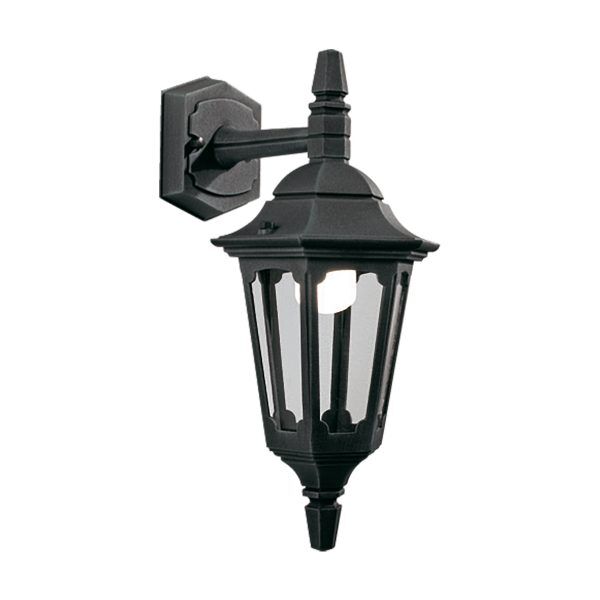 PRM2-BLACK Parafia Mini 1 Light Down Wall Lantern Elstead - Mega RABATY w koszyku %