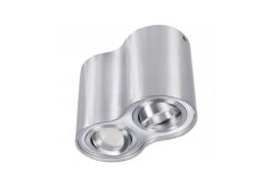 Lampa sufitowa - natynkowa BROSS 2 aluminium AZ0783 Azzardo