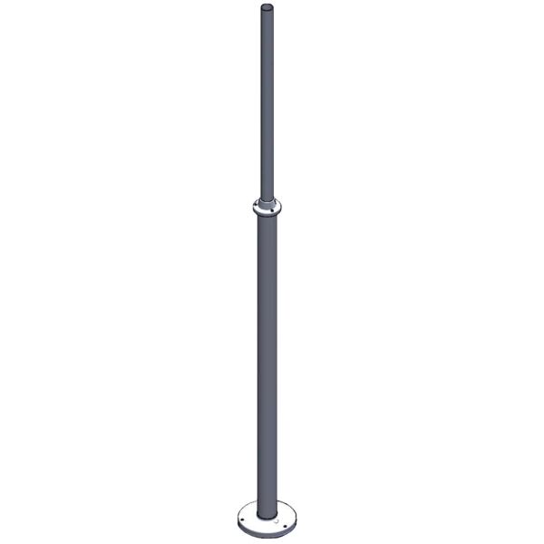 Słup LAMPPOST 3009 GALVANIZED 120-220CM Norlys - Możliwa duża negocjacja cen! Zadzwoń