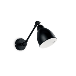 027852 Kinkiet newton ap1 black Ideal Lux - Mega RABATY w koszyku %