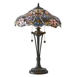 64326 Tiffany Sullivan 2lt lampa stołowa Interiors1900 - rabaty 25% w koszyku