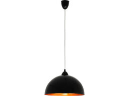 4840 LAMPA WISZĄCA HEMISPHERE CZARNO-ZŁOTA S--rabaty 15% w koszyku