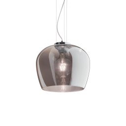 241517 Lampa wisząca blossom sp1 smoky grey Ideal Lux - Mega RABATY w koszyku %