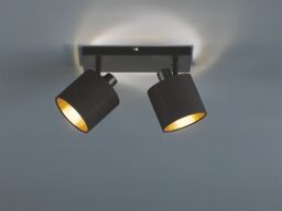 R80332079 TOMMY Lampa reflektorek czarny 