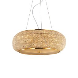 164984 Lampa wisząca pasha' sp14 gold Ideal Lux - Mega RABATY w koszyku %