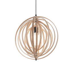 138275 Lampa wisząca disco sp1 wood Ideal Lux - Mega RABATY w koszyku %