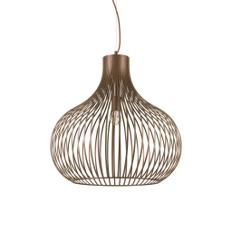 205311 Lampa wisząca onion sp1 d60 brown Ideal Lux - Mega RABATY w koszyku %