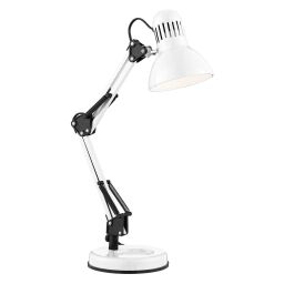 EU2429WH Desk Partners Hobby Lampa stołowa - biały Metal Searchlight