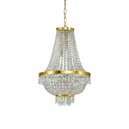 114736 Lampa wisząca caesar sp9 gold Ideal Lux - Mega RABATY w koszyku %