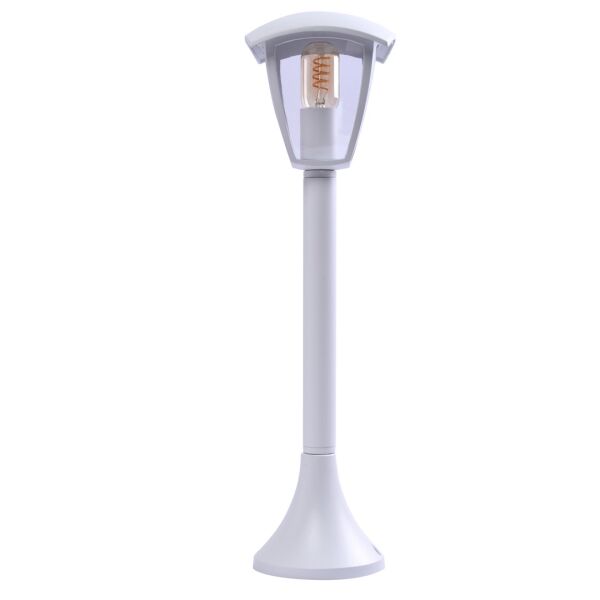 EKO3520 Lampa ogrodowa stojąca FOX WHITE1xE27 Duża Milagro - rabaty 20% w koszyku