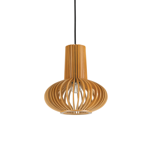 159850 Lampa wisząca citrus-2 sp1 wood Ideal Lux - Mega RABATY w koszyku %