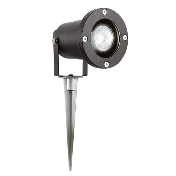 5001BK-LED Spikey LED zewnętrzny reflektorek - czarny, IP65 Searchlight