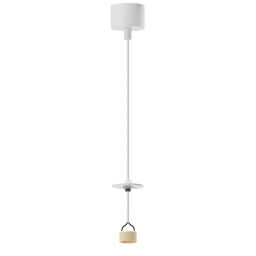 Baza lampa wisząca LUCAS BASE 1R PENDANT GU10 WH AZ6157 AZzardo