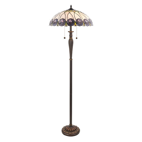 64172 Tiffany Hutchinson 2lt lampa stojąca Interiors1900 - rabaty 25% w koszyku