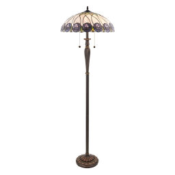 64172 Tiffany Hutchinson 2lt lampa stojąca Interiors1900 - rabaty 25% w koszyku