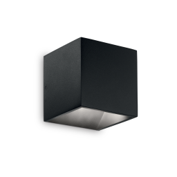 142302 Kinkiet rubik ap1 black Ideal Lux - Mega RABATY w koszyku %
