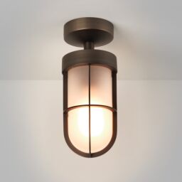 1368011 Kinkiet Cabin Frosted Semi Flush Brąz Astro  - rabaty 13% w koszyku