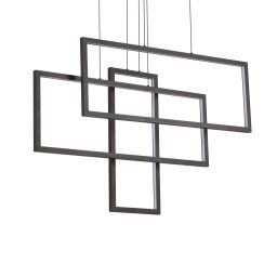 253589 Lampa frame sp rettangolo bianco Ideal Lux - rabaty 15% w koszyku