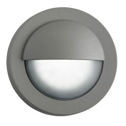 1402GY Bangor LED zewnętrzny Flush-Grey Aluminium & Polycarbonate,IP44 Searchlight