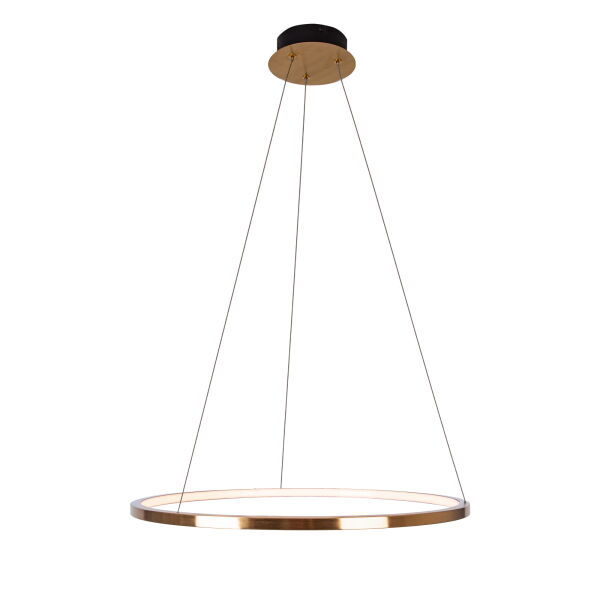 P0494 Lampa wisząca QUEEN  Ø70 cm złoto szczotkowane Maxlight - Negocjuj CENĘ - MEGA rabaty