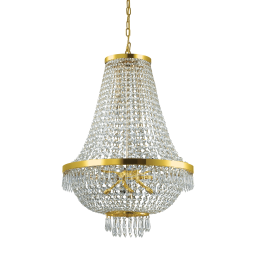 114743 Lampa wisząca caesar sp12 gold Ideal Lux - Mega RABATY w koszyku %