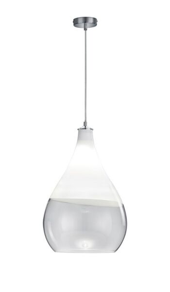 315300106 LAMPA WISZĄCA KINGSTON CHROM  - Mega RABATY W KOSZYKU %