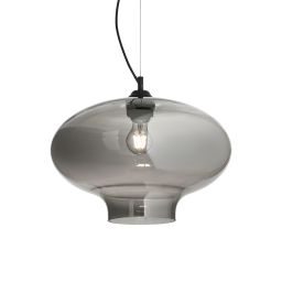 120904 Lampa wisząca bistro' sp1 round smoky grey Ideal Lux - Mega RABATY w koszyku %