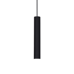 211466 Lampa wisząca tube d4 black Ideal Lux - Mega RABATY w koszyku %