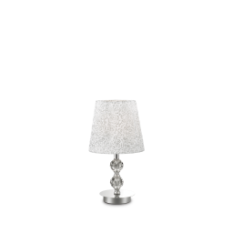 073439 Lampa stołowa le roy tl1 small chrome Ideal Lux - Mega RABATY w koszyku %